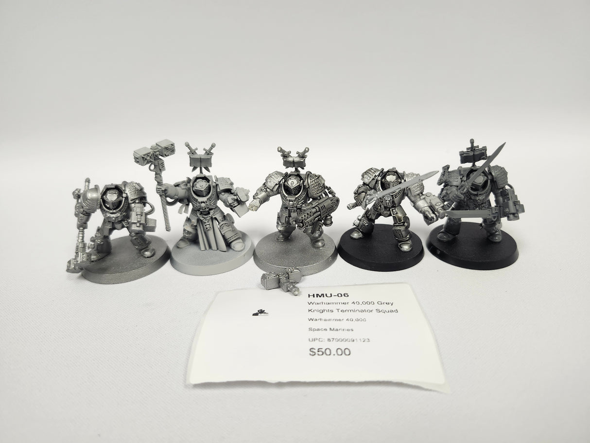 Warhammer 40,000 Grey Knights Terminator Squad HMU-06