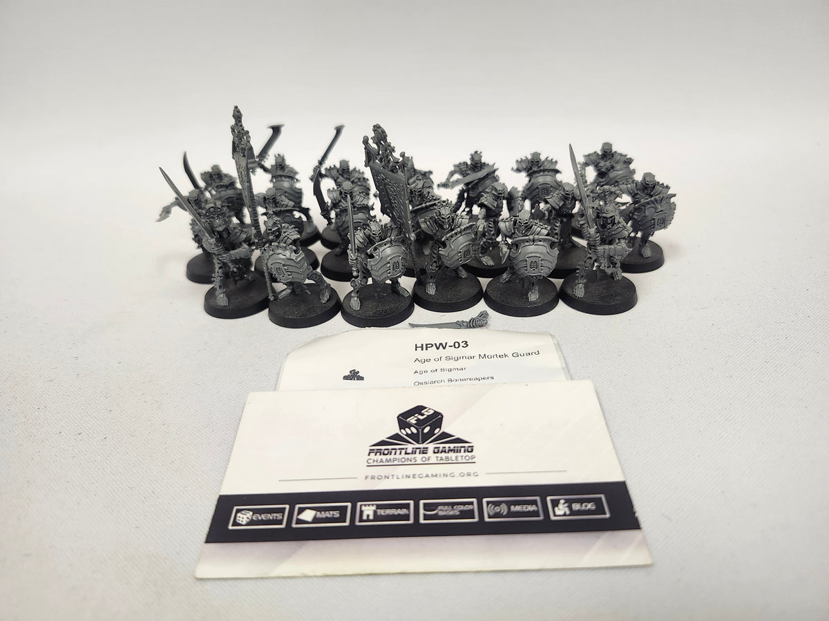Age of Sigmar Mortek Guard HPW-03