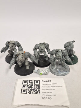 Warhammer 40,000 Terminator Assault Squad GVR-22