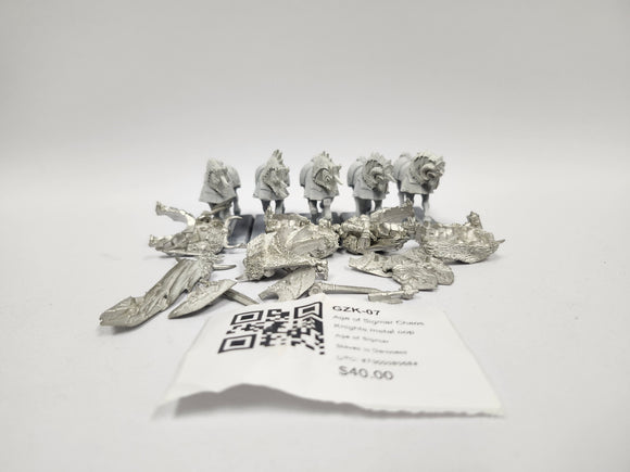 Age of Sigmar Chaos Knights metal oop GZK-07
