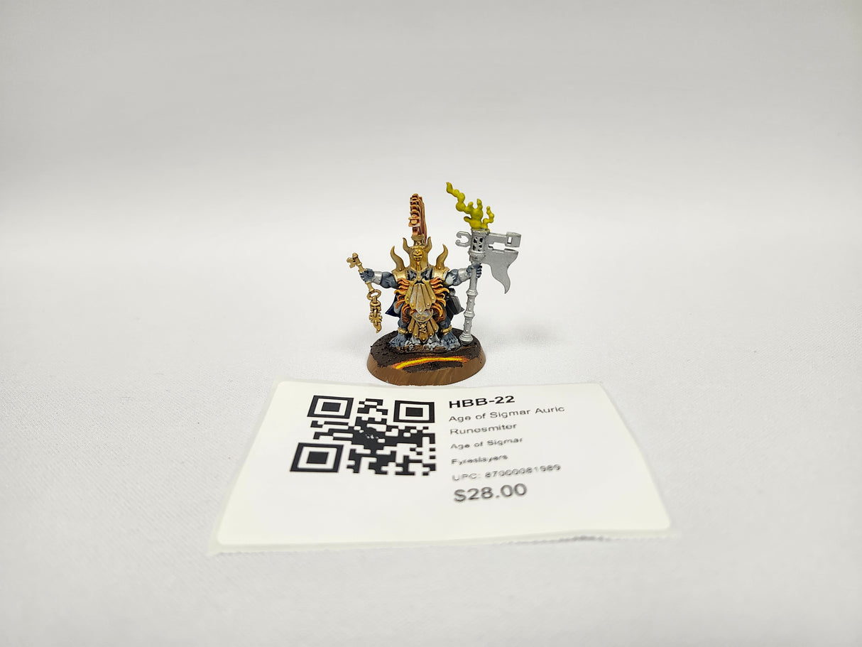 Age of Sigmar Auric Runesmiter HBB-22