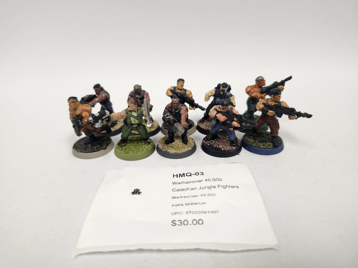 Warhammer 40,000 Catachan Jungle Fighters HMQ-03