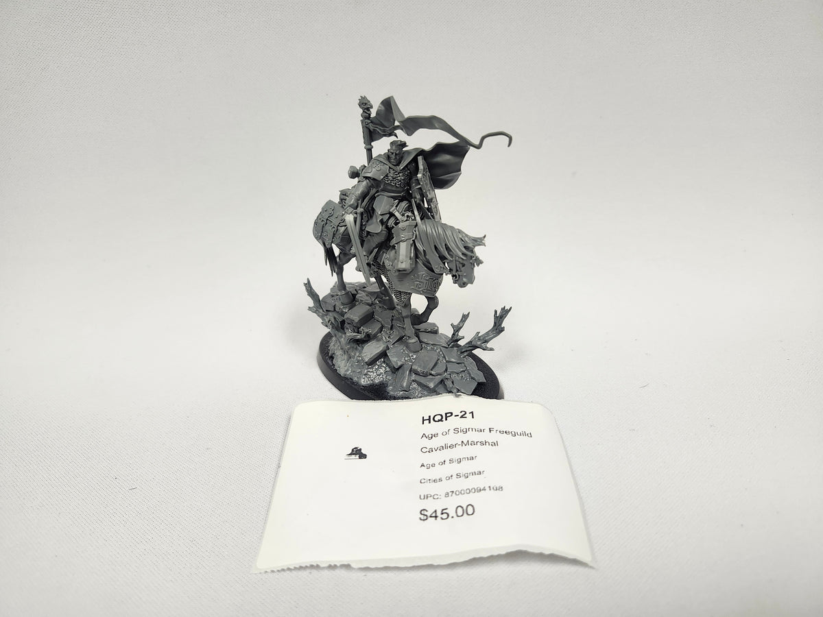 Age of Sigmar Freeguild Cavalier-Marshal HQP-21