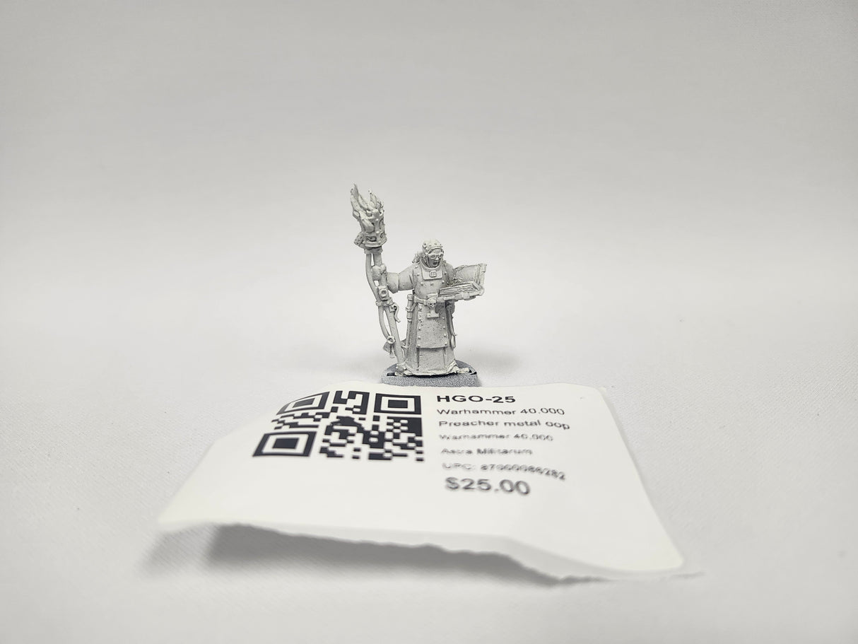 Warhammer 40,000 Preacher metal oop HGO-25