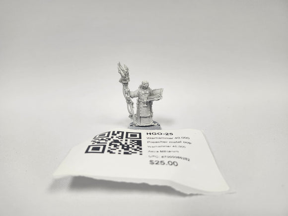 Warhammer 40,000 Preacher metal oop HGO-25