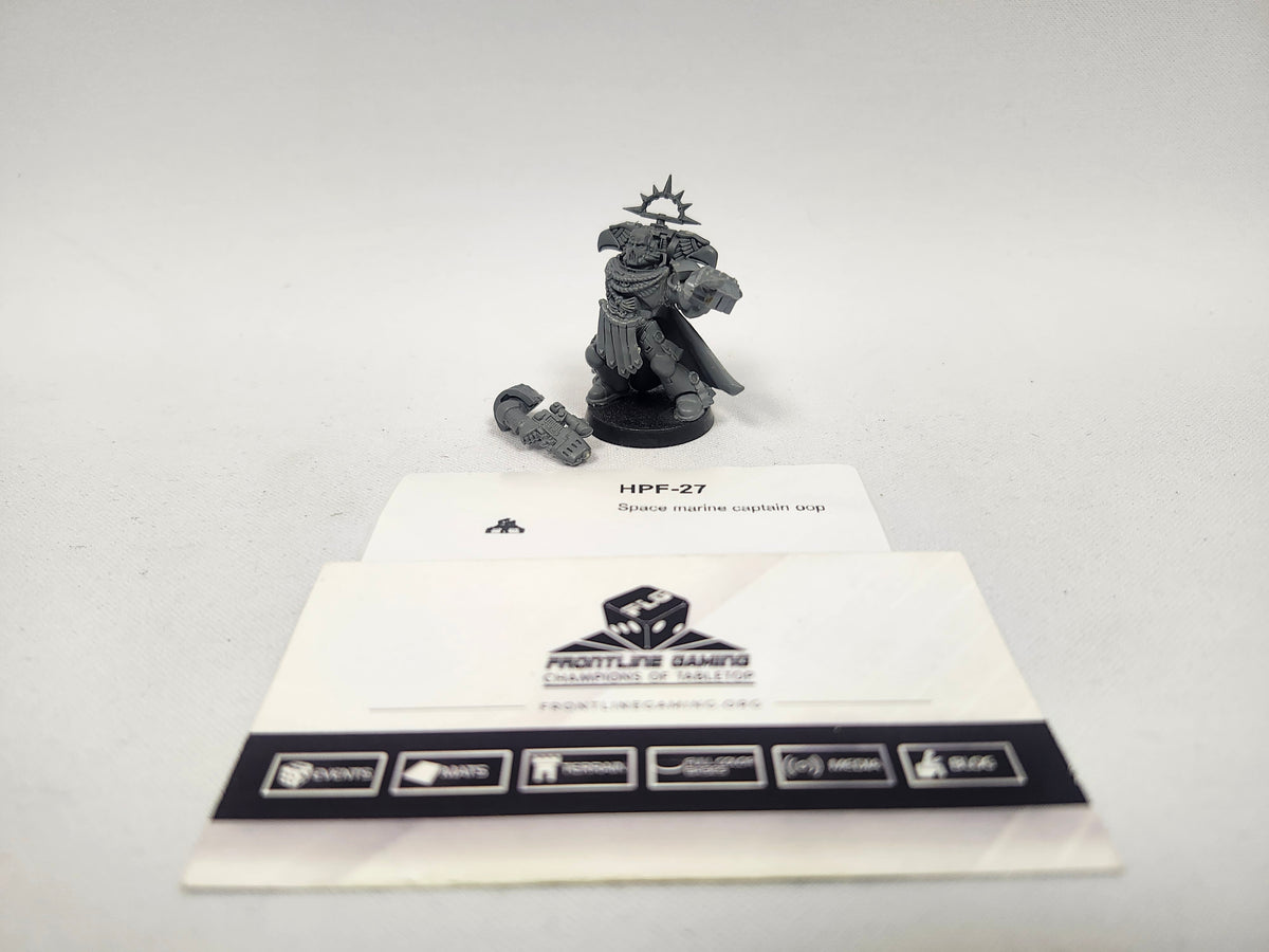Space marine captain oop HPF-27