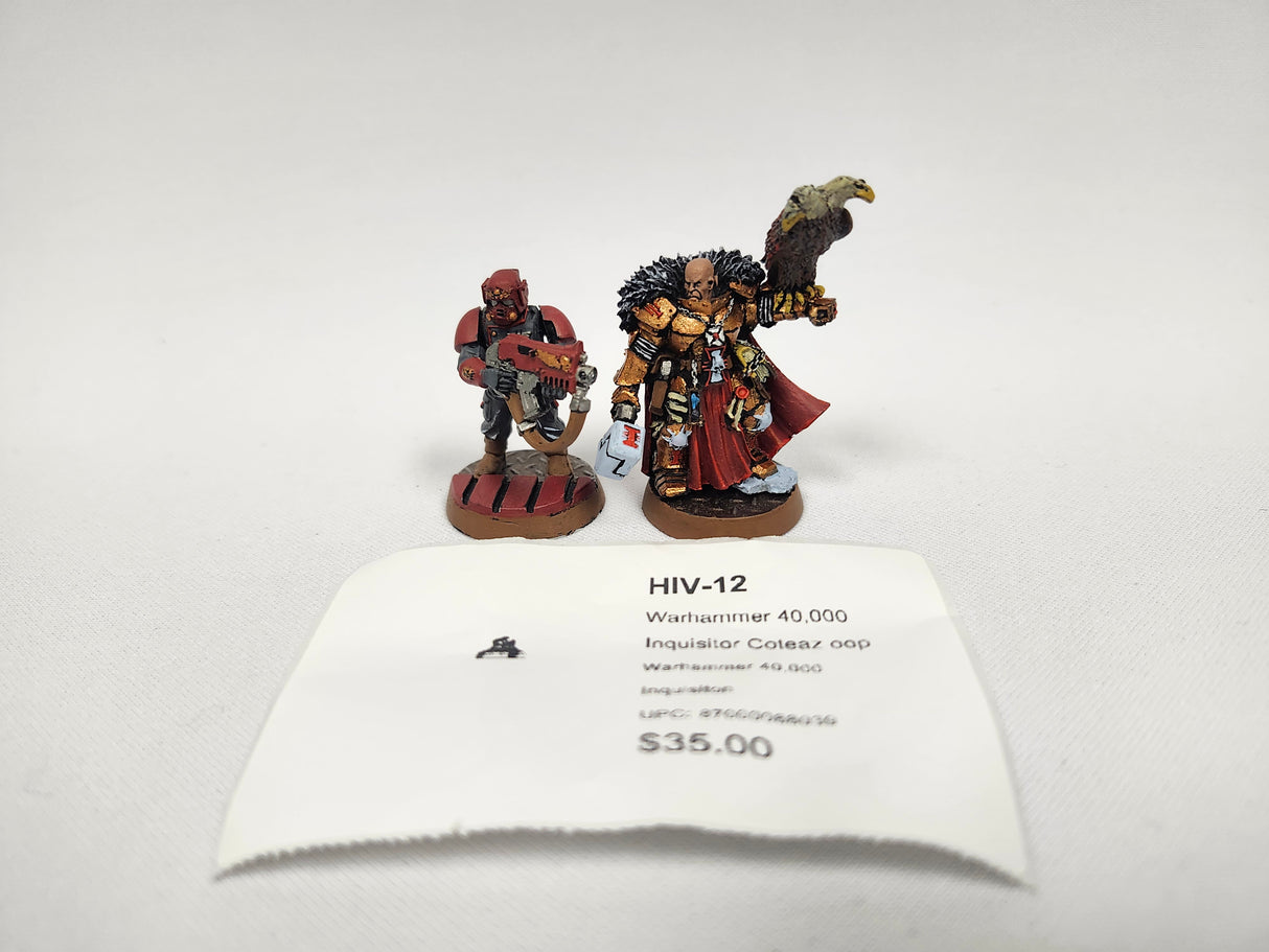 Warhammer 40,000 Inquisitor Coteaz oop HIV-12