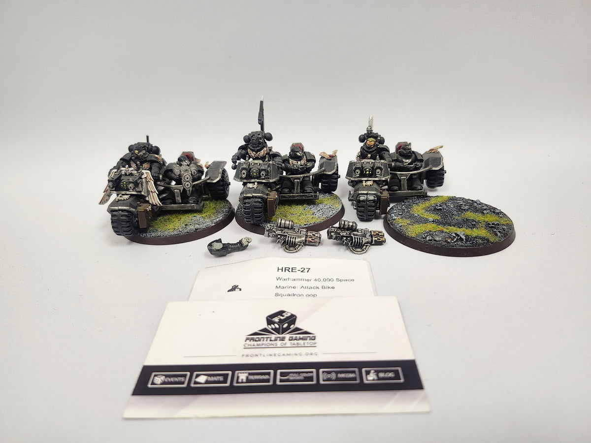 Warhammer 40,000 Space Marine: Attack Bike Squadron oop HRE-27