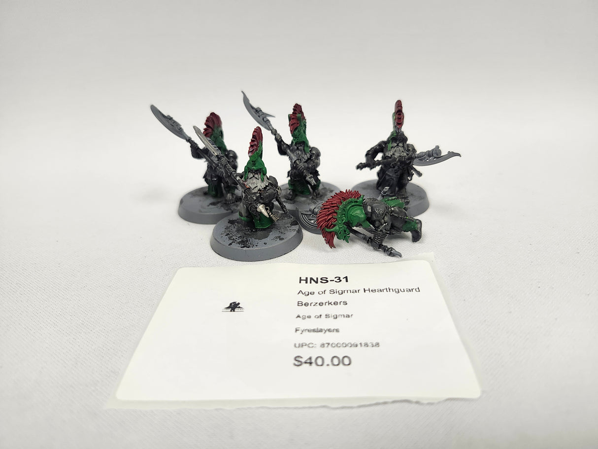 Age of Sigmar Hearthguard Berzerkers HNS-31