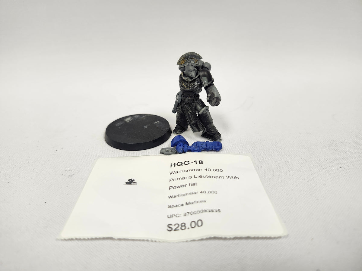 Warhammer 40,000 Primaris Lieutenant With Power fist HQG-18