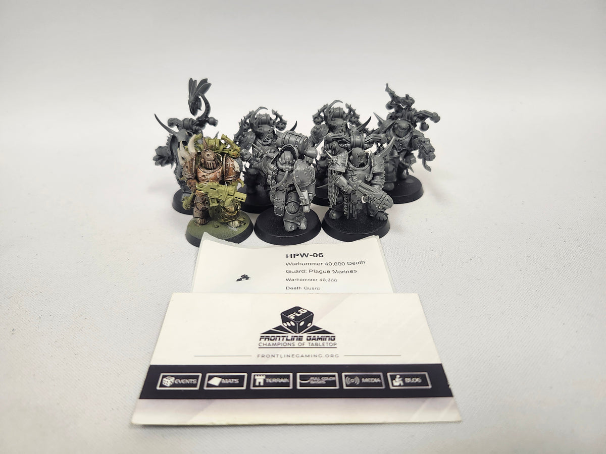 Warhammer 40,000 Death Guard: Plague Marines HPW-06
