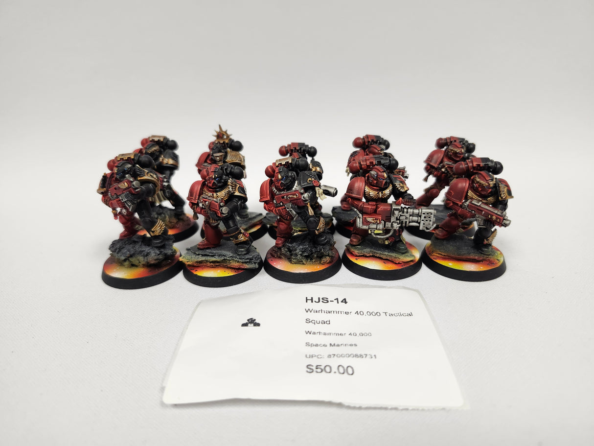 Warhammer 40,000 Tactical Squad HJS-14