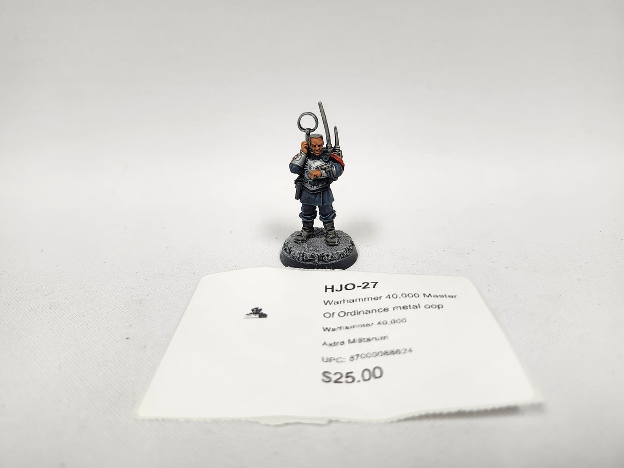 Warhammer 40,000 Master Of Ordinance metal oop HJO-27