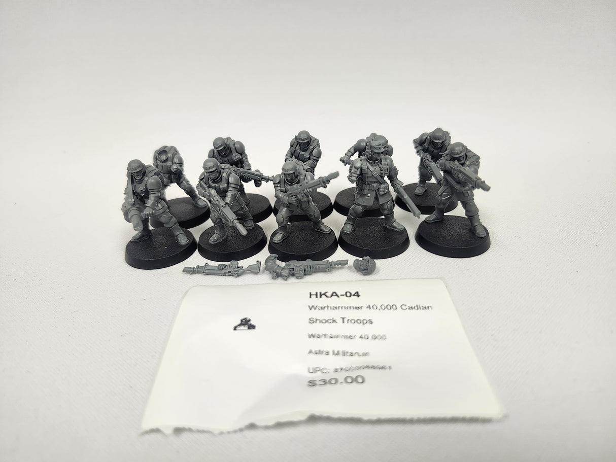 Warhammer 40,000 Cadian Shock Troops HKA-04
