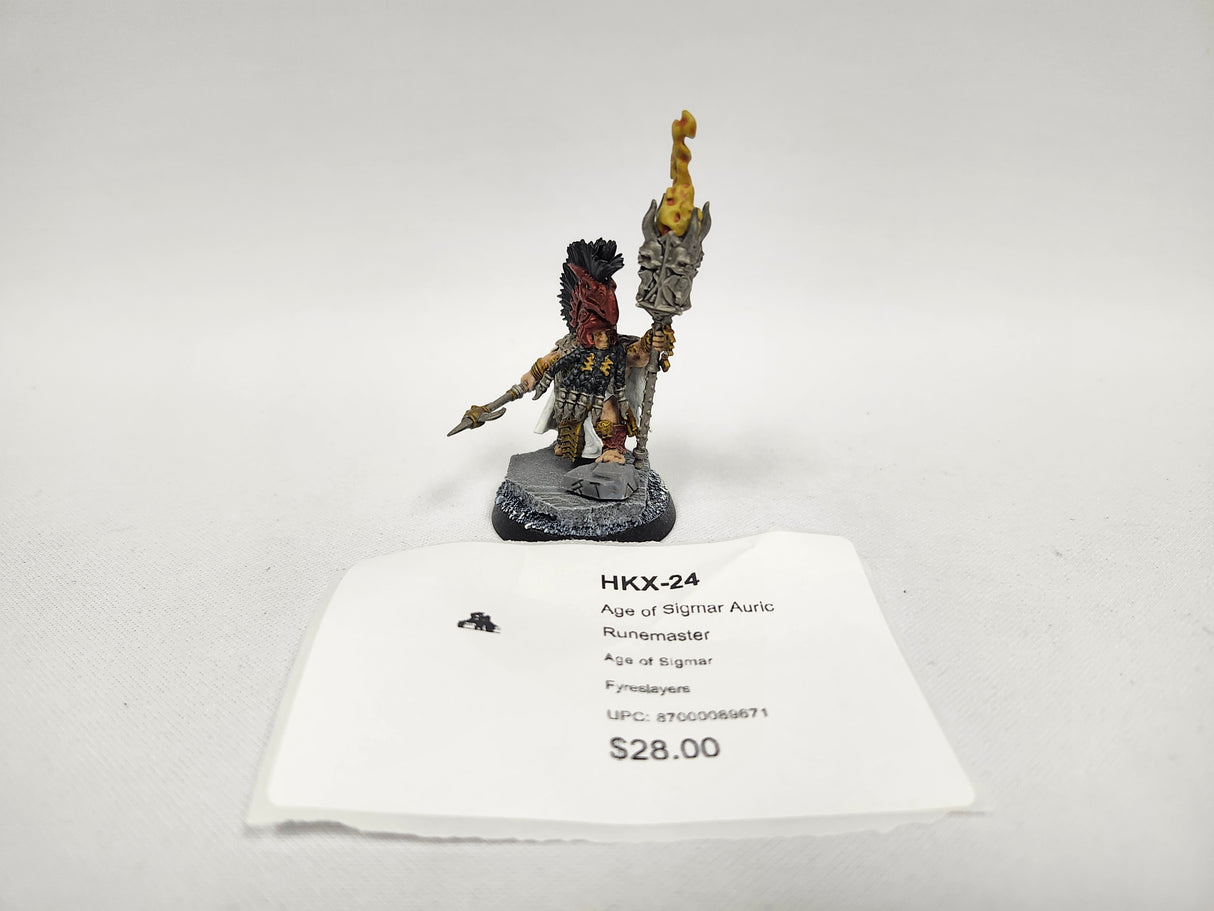 Age of Sigmar Auric Runemaster HKX-24