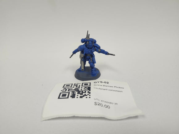 Space Marines Phobos Lieutenant conversion GYS-02