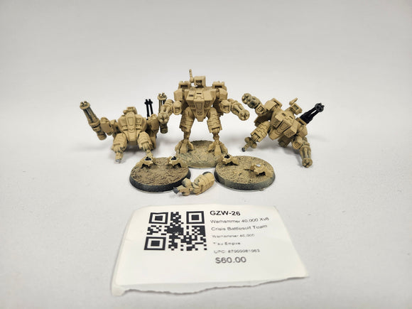 Warhammer 40,000 Xv8 Crisis Battlesuit Team GZW-26