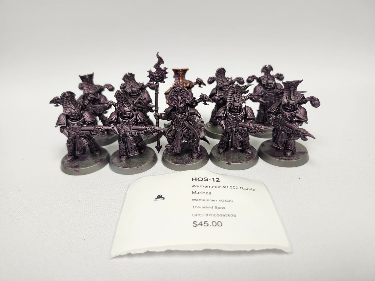 Warhammer 40,000 Rubric Marines HOS-12