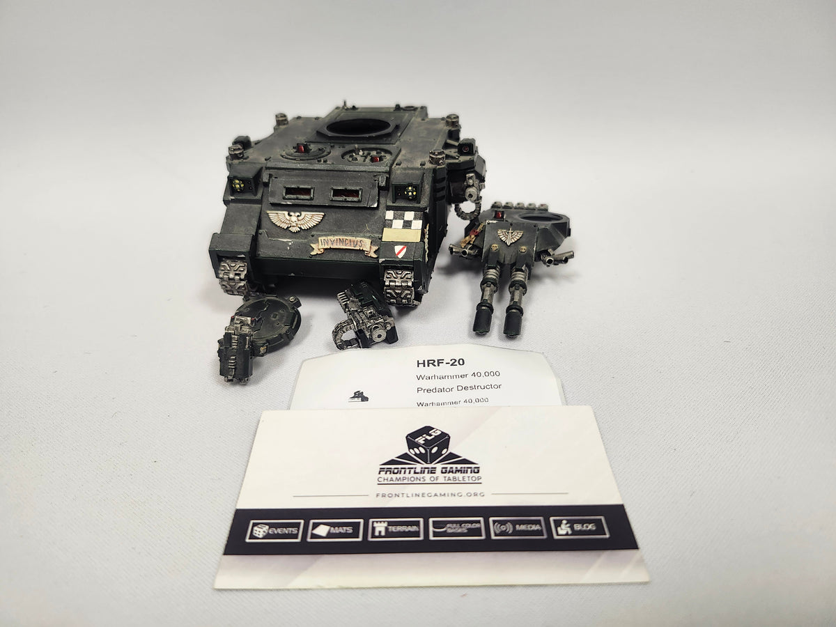 Warhammer 40,000 Predator Destructor HRF-20