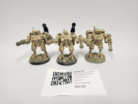 Warhammer 40,000 Xv8 Crisis Battlesuit Team GZW-28