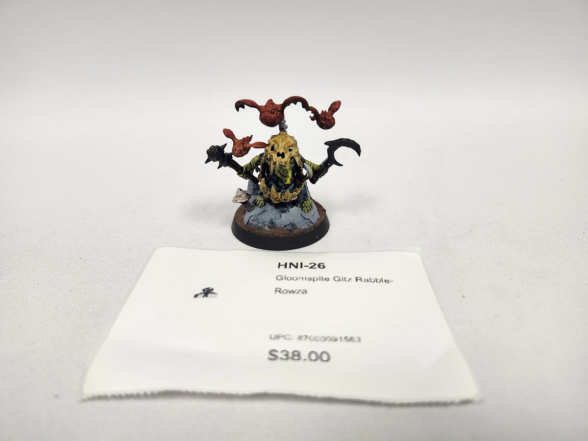 Gloomspite Gitz Rabble-Rowza HNI-26