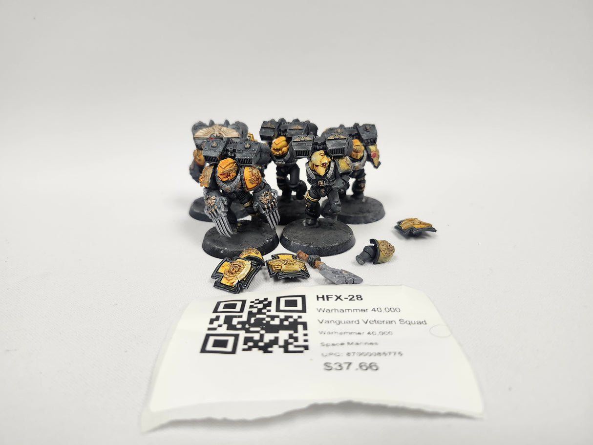 Warhammer 40,000 Vanguard Veteran Squad HFX-28
