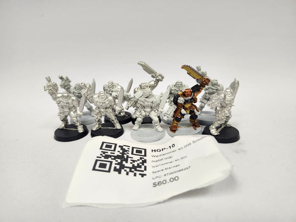 Warhammer 40,000 Scouts metal oop HGP-10