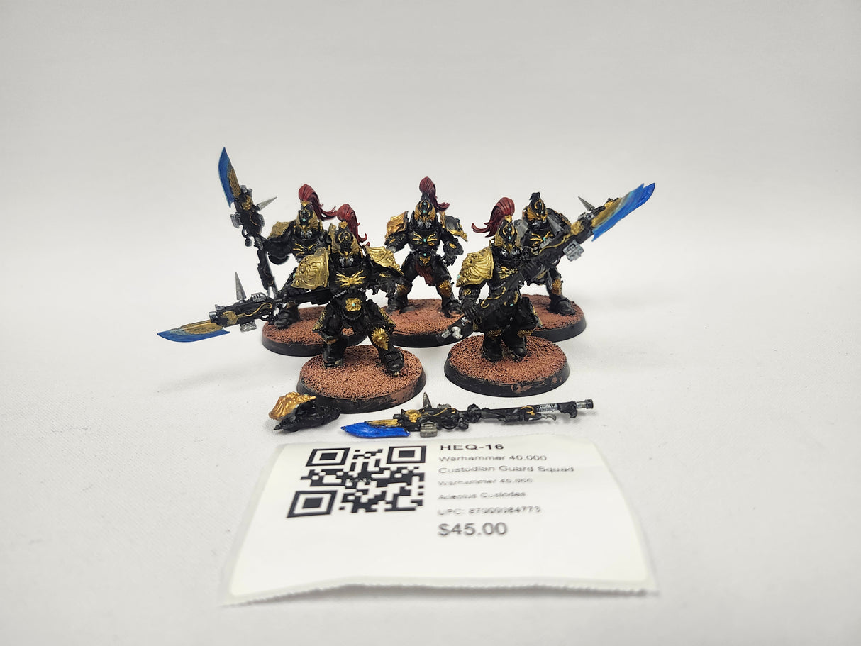 Warhammer 40,000 Custodian Guard Squad HEQ-16