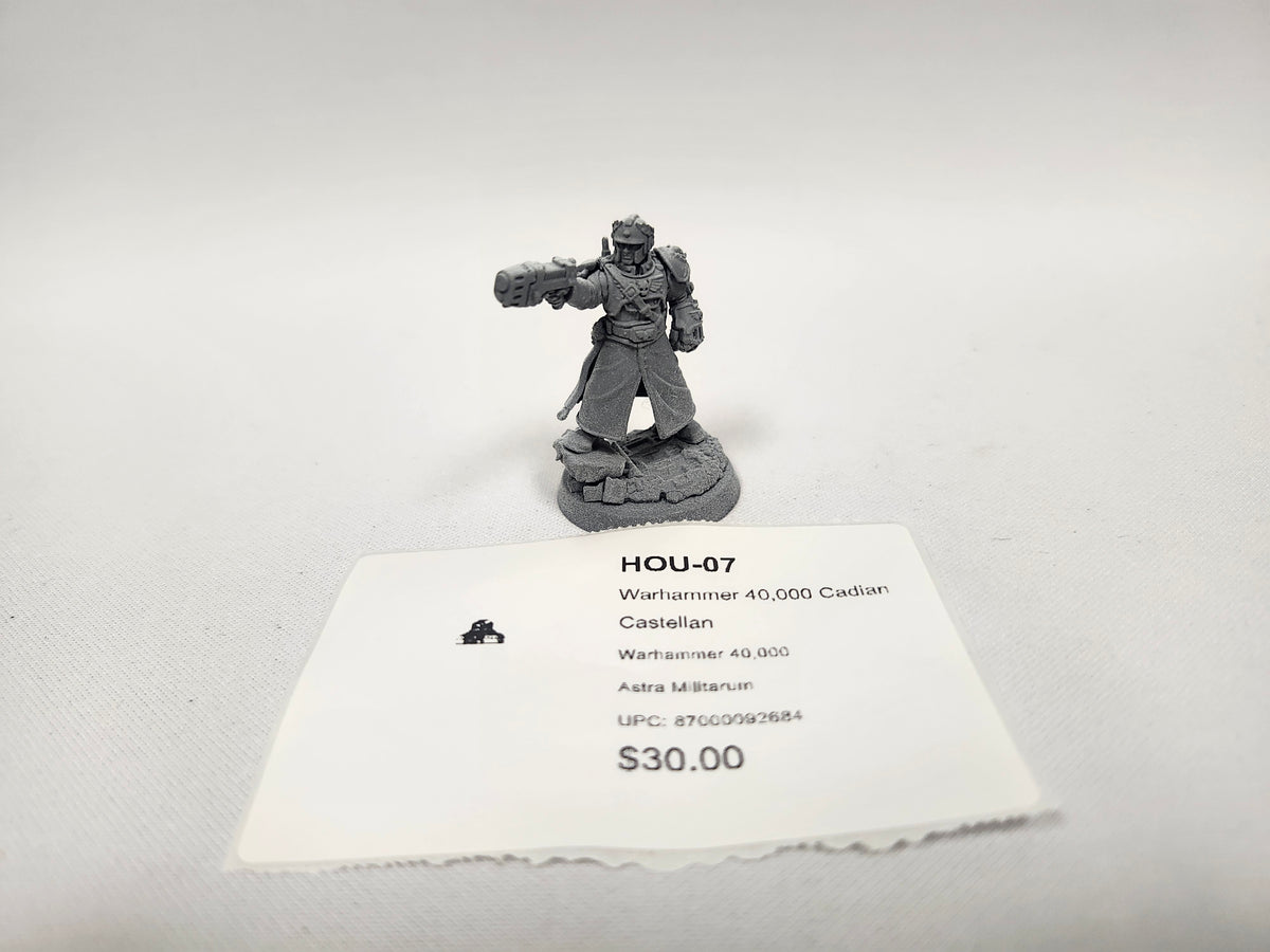 Warhammer 40,000 Cadian Castellan HOU-07