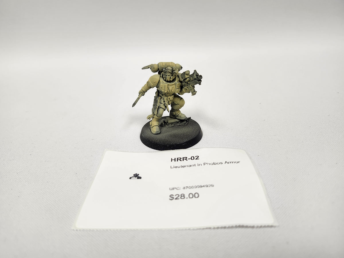 Lieutenant in Phobos Armor HRR-02