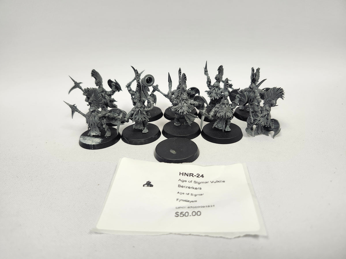 Age of Sigmar Vulkite Berzerkers HNR-24