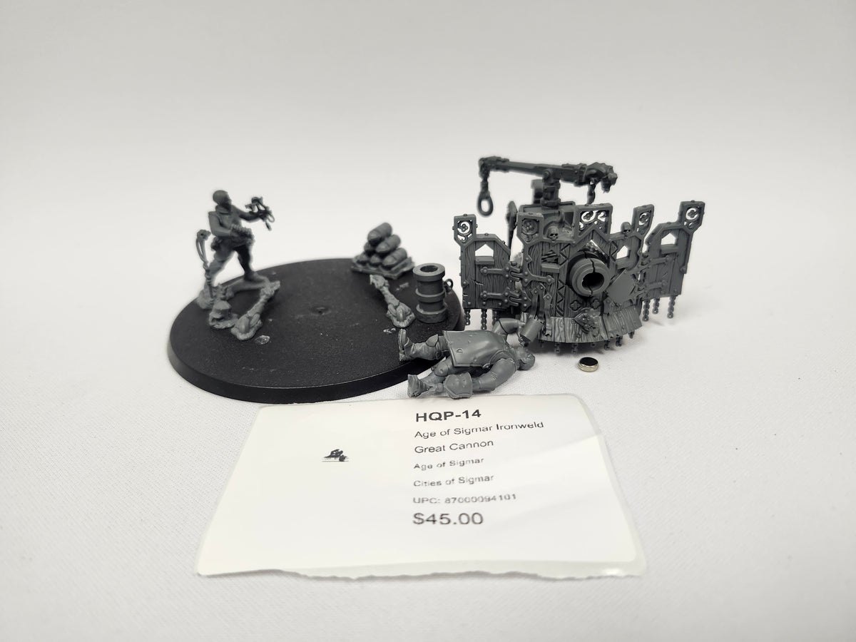 Age of Sigmar Ironweld Great Cannon HQP-14