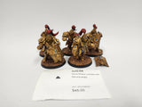 Horus Heresy custodes with fists and shield HJG-04