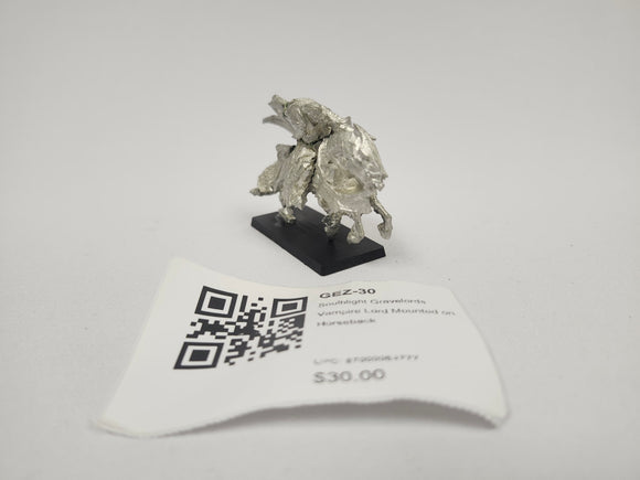 Soulblight Gravelords Vampire Lord Mounted on Horseback GEZ-30