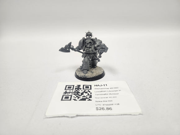Warhammer 40,000 Leviathan Librarian in Terminator Armour HAJ-11
