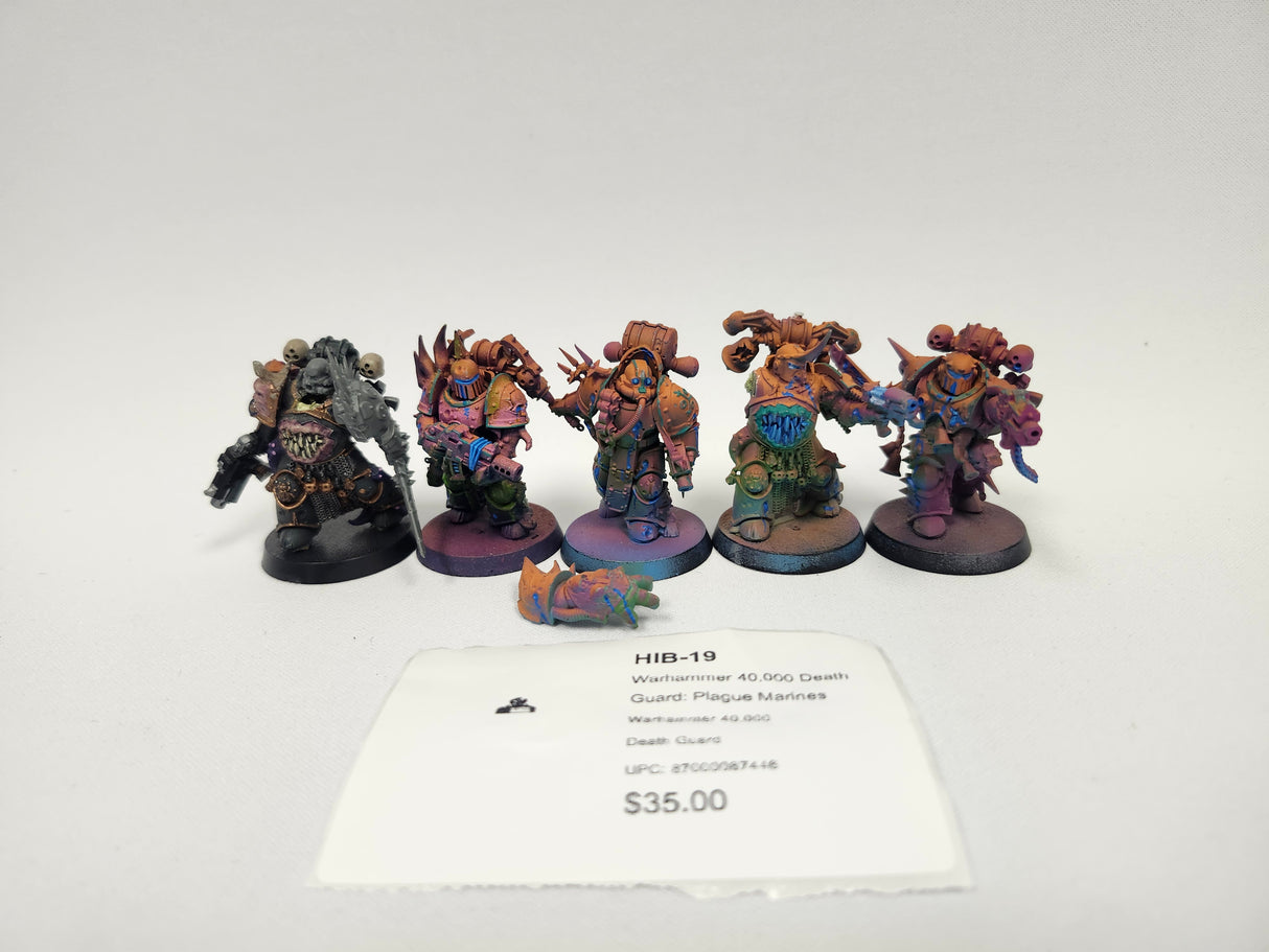 Warhammer 40,000 Death Guard: Plague Marines HIB-19