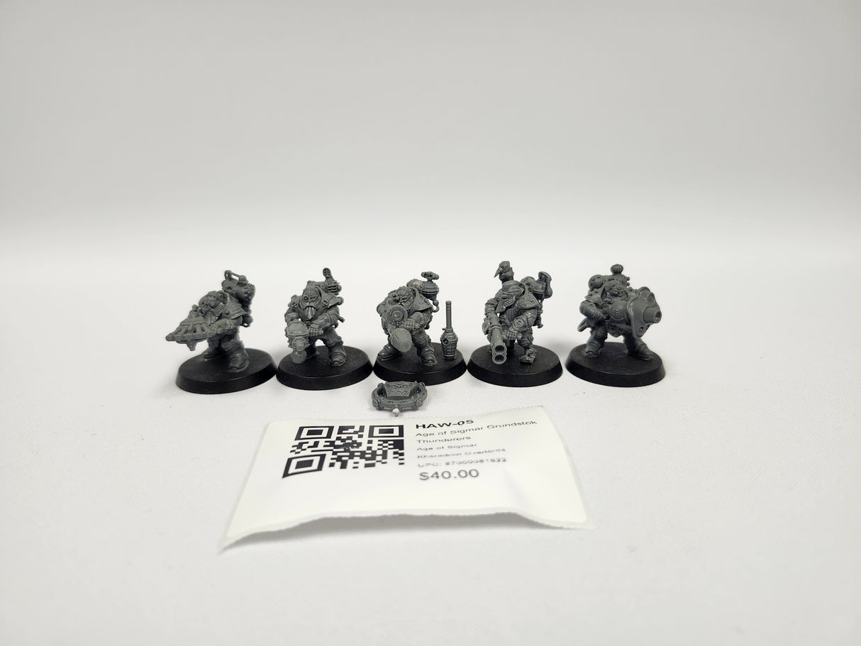 Age of Sigmar Grundstok Thunderers HAW-05