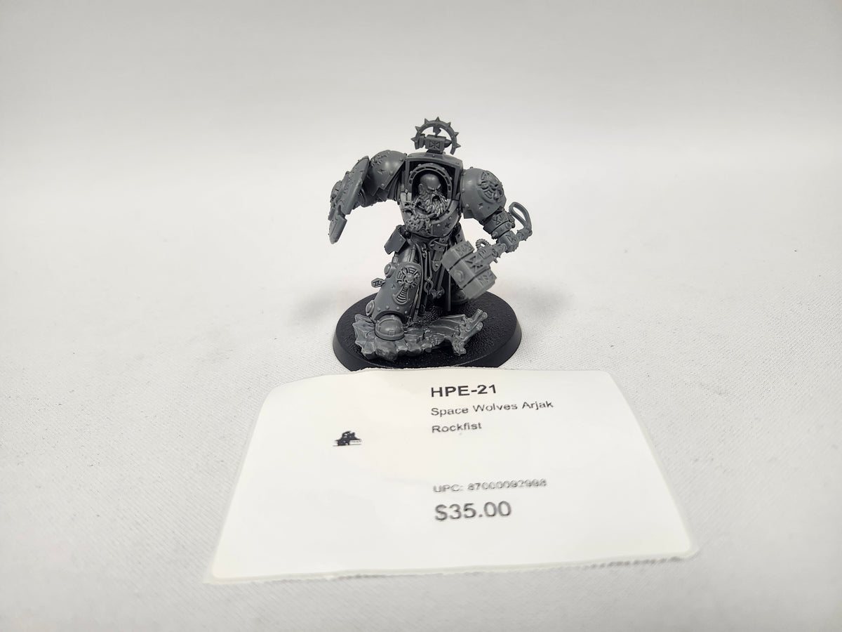 Space Wolves Arjak Rockfist HPE-21