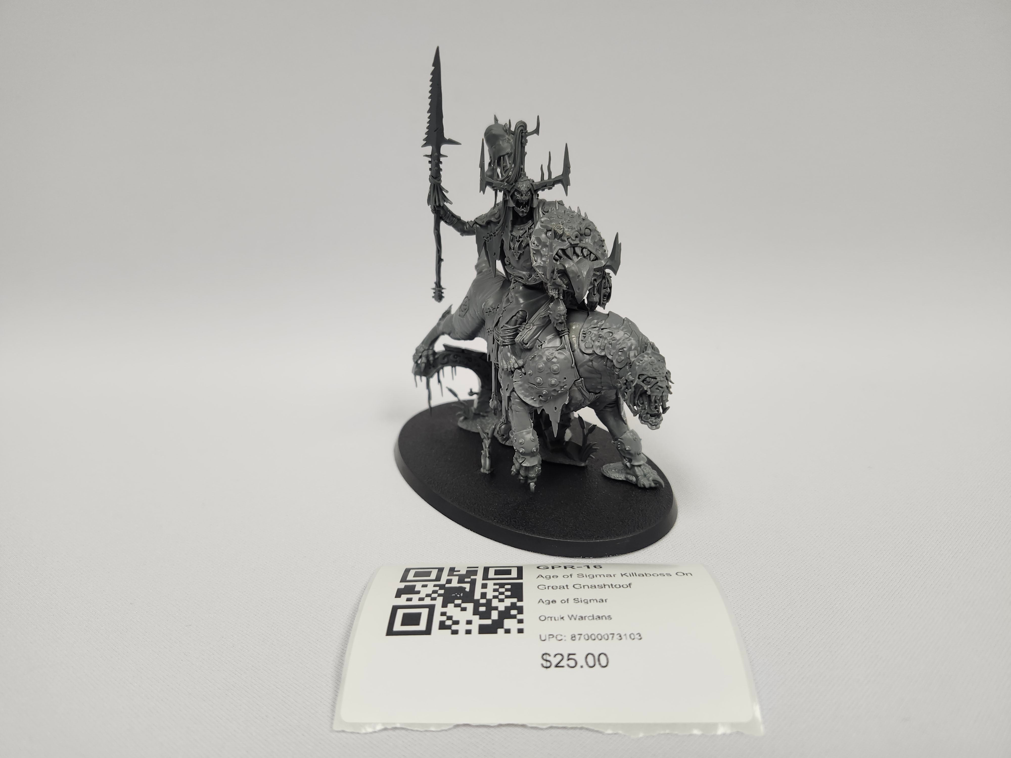 Age of Sigmar Killaboss On Great Gnashtoof GPR-16