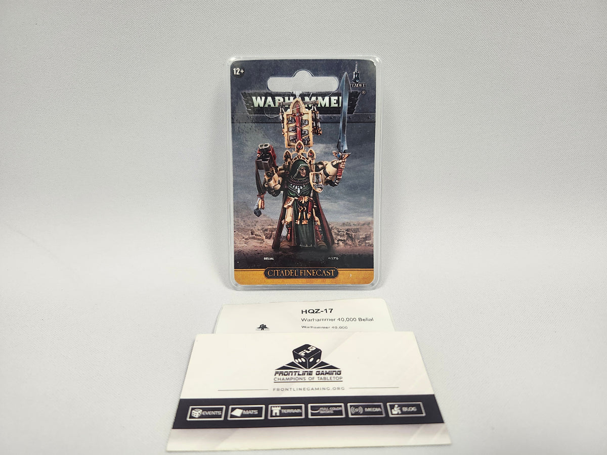 Warhammer 40,000 Belial HQZ-17
