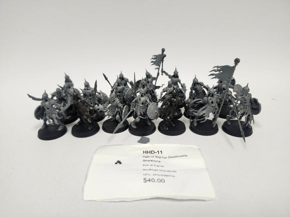 Age of Sigmar Deathrattle Skeletons HHD-11