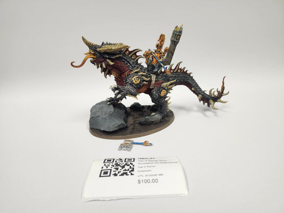 Age of Sigmar Auric Runefather On Magmadroth HBA-23
