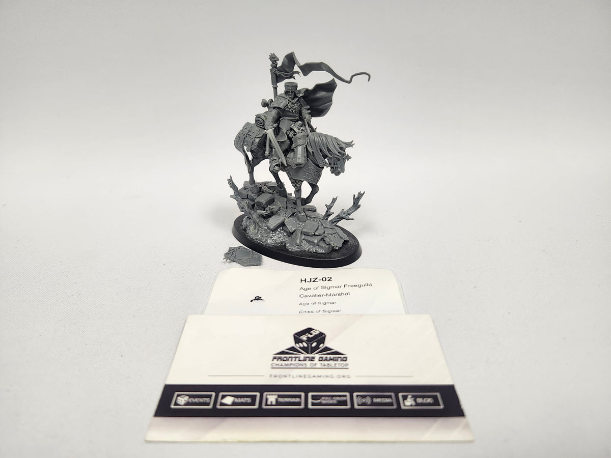 Age of Sigmar Freeguild Cavalier-Marshal HJZ-02