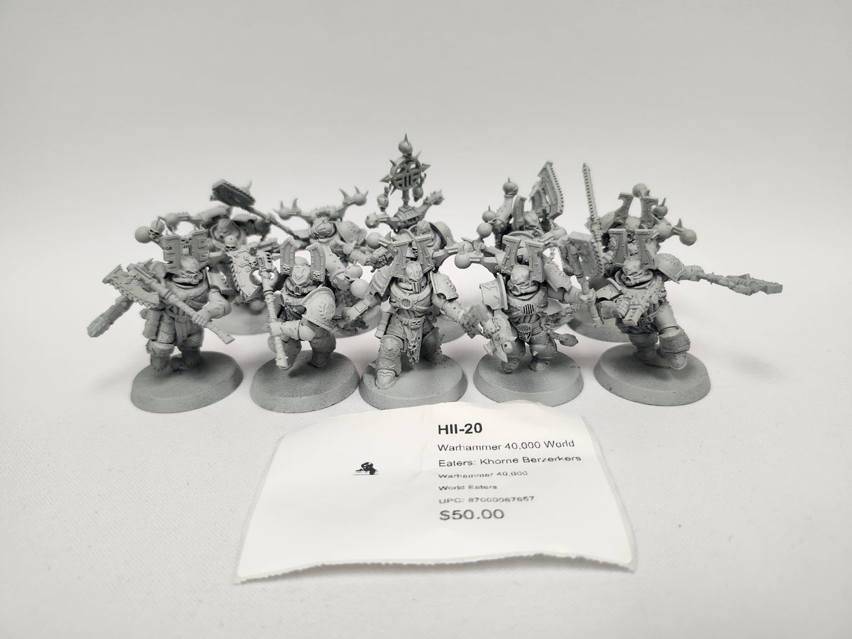 Warhammer 40,000 World Eaters: Khorne Berzerkers HII-20