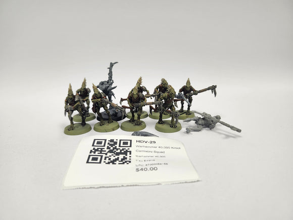 Warhammer 40,000 Kroot Carnivore Squad HDV-29