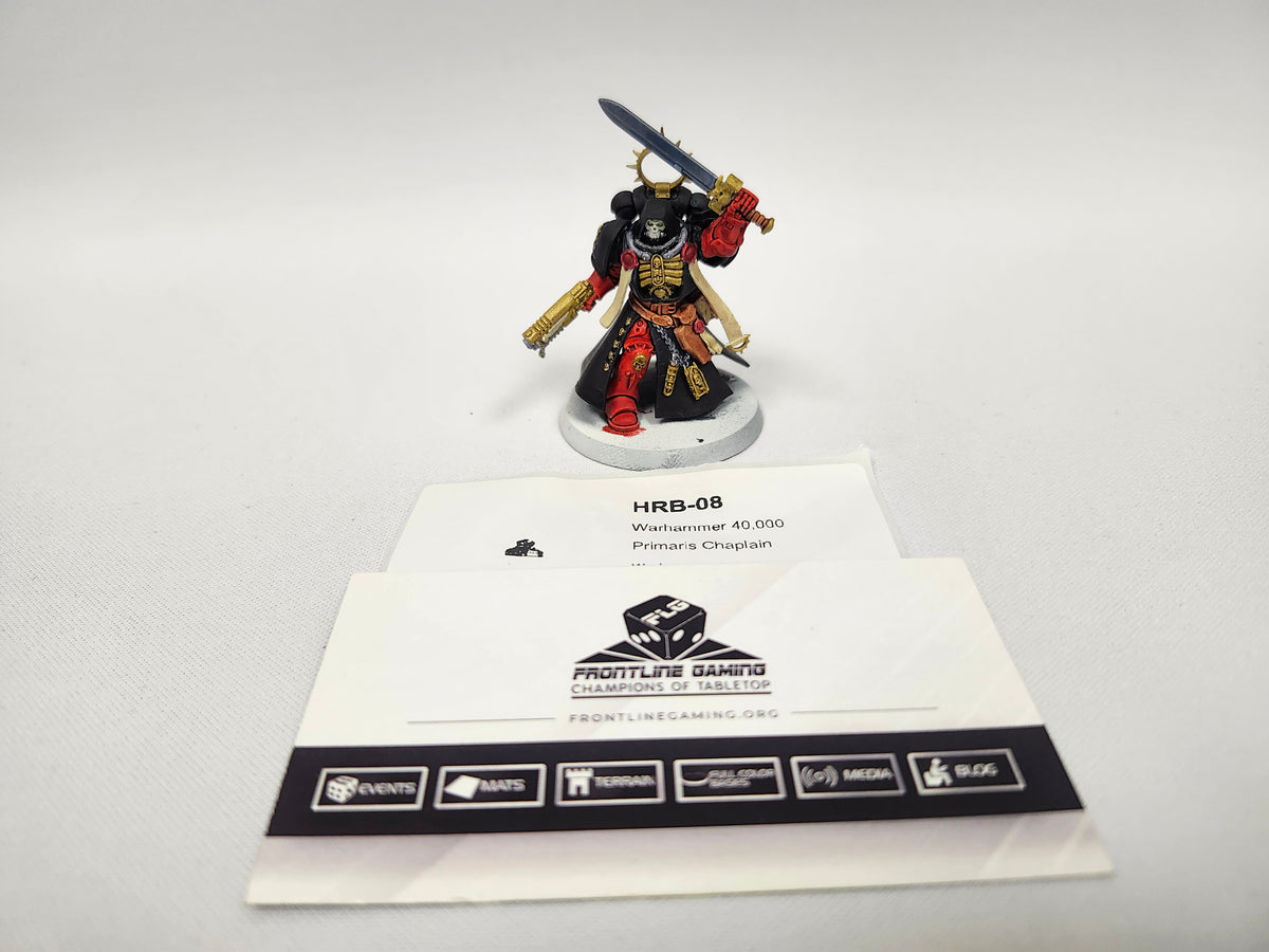 Warhammer 40,000 Primaris Chaplain HRB-08
