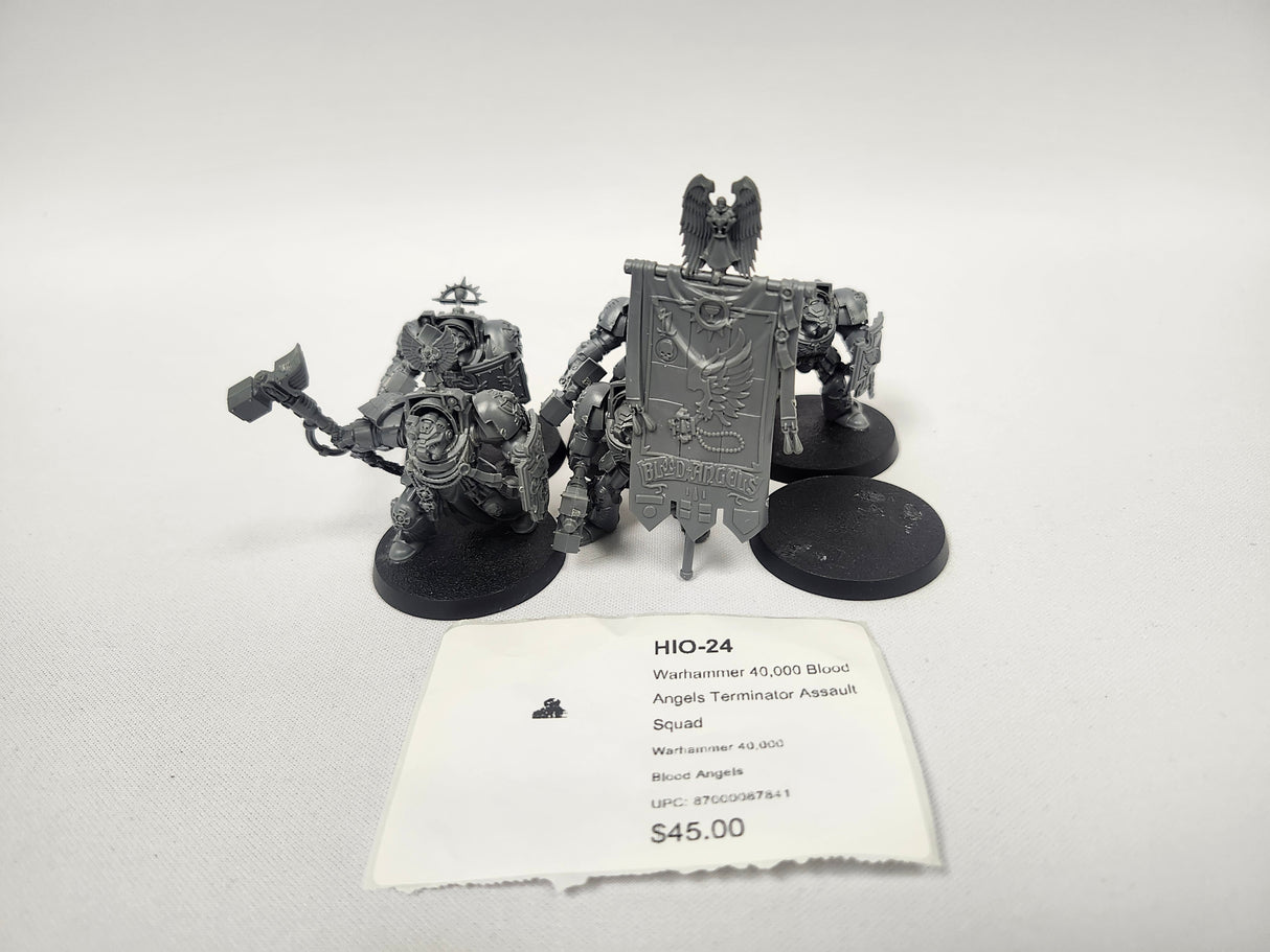 Warhammer 40,000 Blood Angels Terminator Assault Squad HIO-24