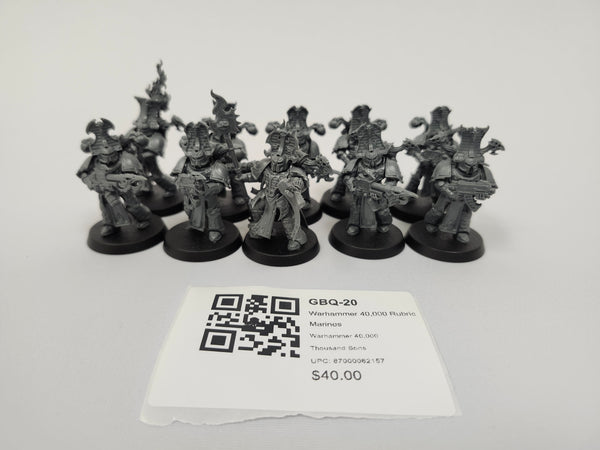 Warhammer 40,000 Rubric Marines GBQ-20