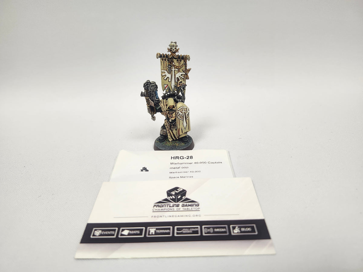 Warhammer 40,000 Captain metal oop HRG-28
