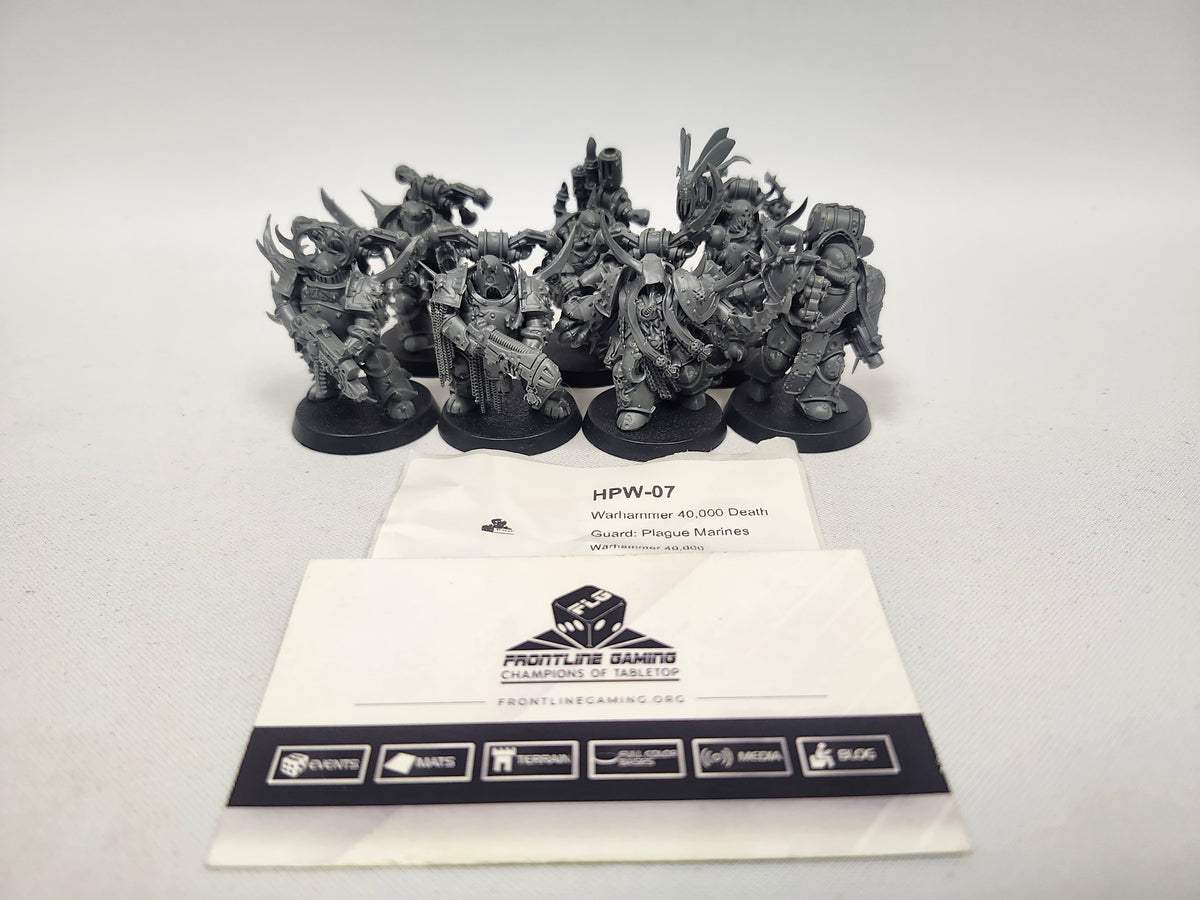 Warhammer 40,000 Death Guard: Plague Marines HPW-07
